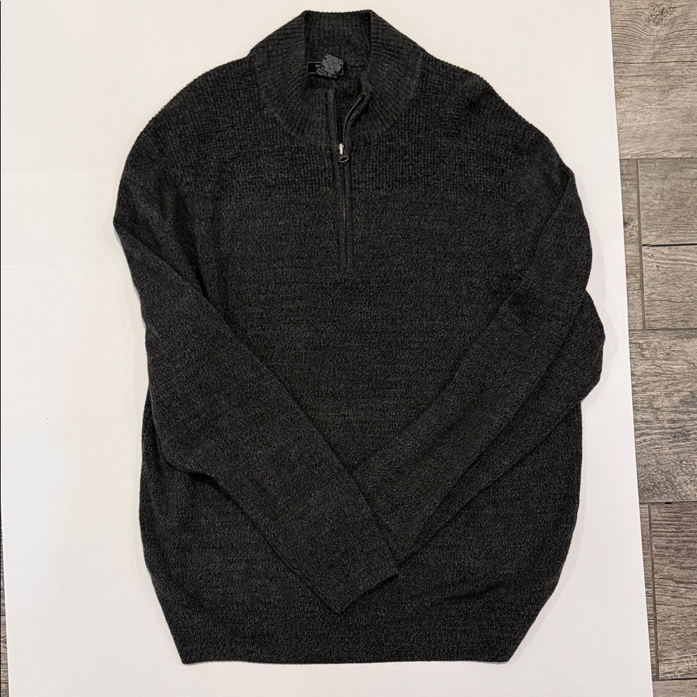 Dockers Charcoal Half-Zip Sweater